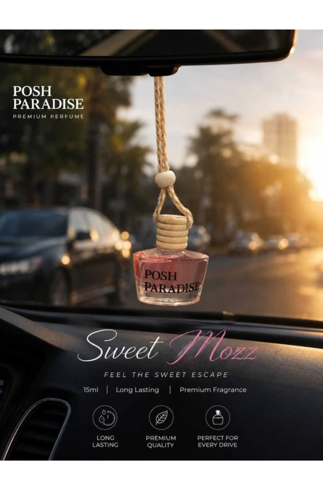 SWEET MOZZ CAR PERFUME 15 ML