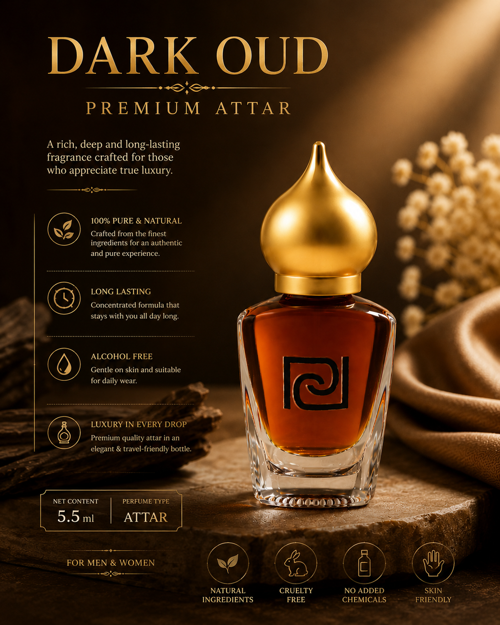 DARK OUD 5.5 ML ATTAR